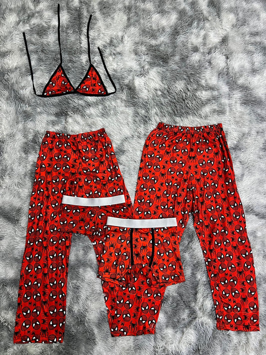 Spider-Man 5 Piece PJ - Fundies