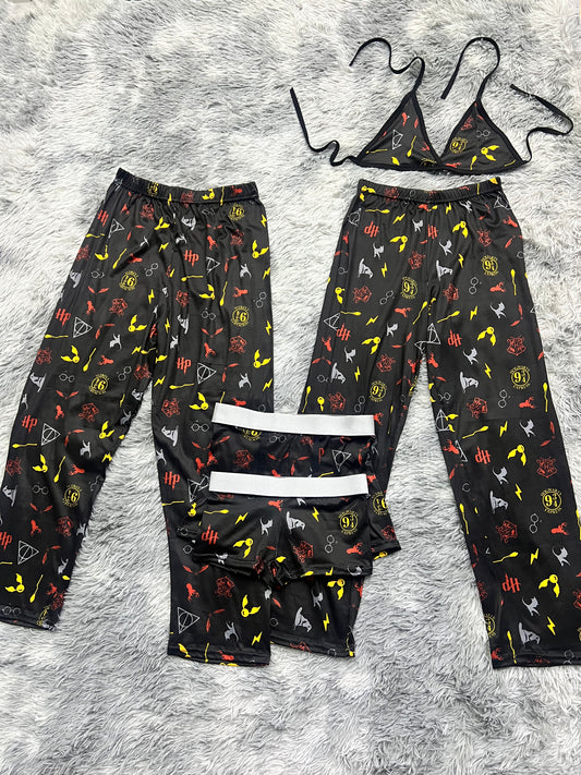 5 pz pajama duo Harry Potter