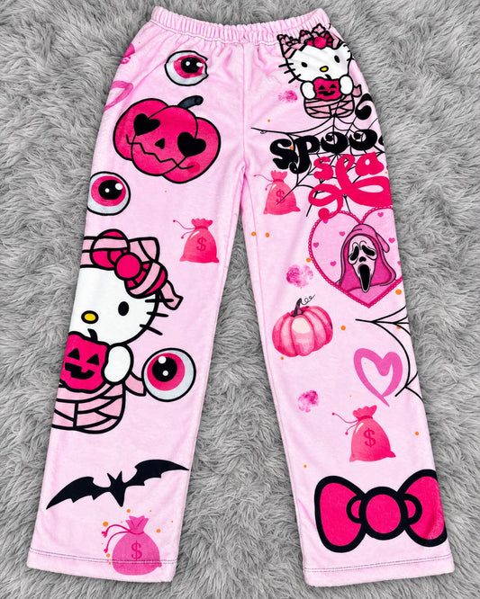 Kitty Halloween Pajama Pants