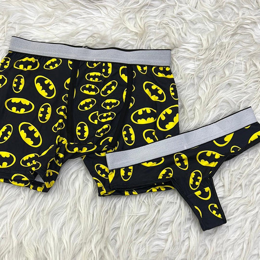 Batman couples matching underwear - Fundies