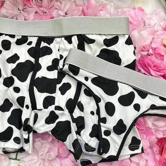 Cow matching couples underwear XL - Fundies