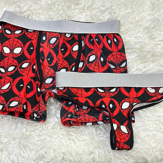 Deadpool matching couples underwear - Fundies