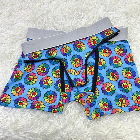 Flowers matching couples underwear set - Fundies