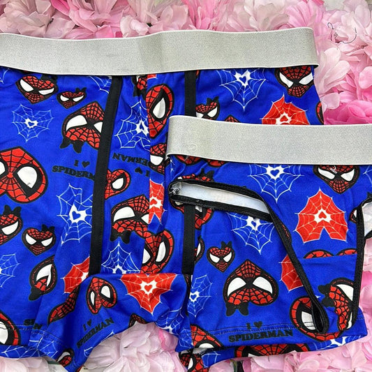Spider man heart couples underwear XL - Fundies